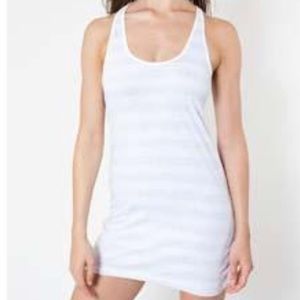 American Apparel stripped cotton dress